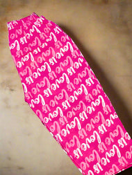 Love Is... Pink Girls' Night Suit Set