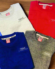Boys' Premium Embossed & Embroidered Sweatshirt - Royal Blue
