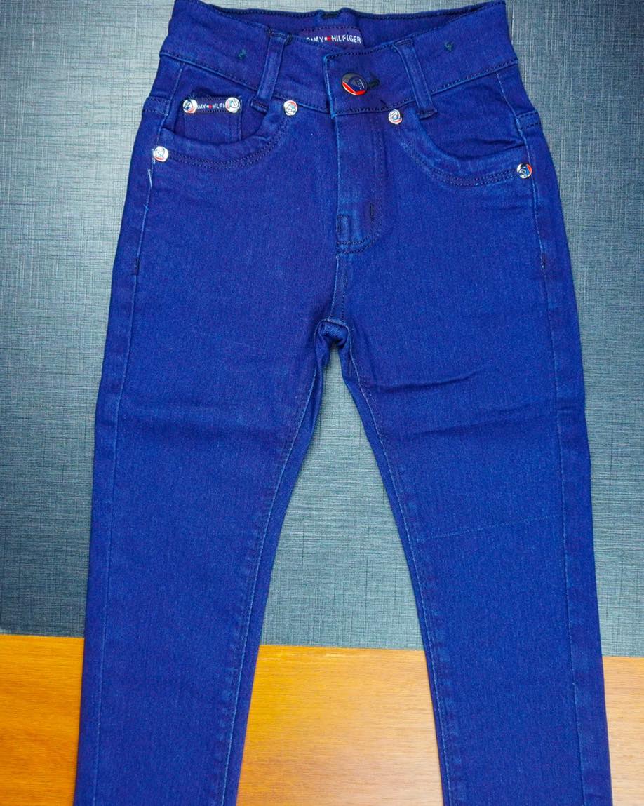 Tommy Hilfiger Classic Blue Slim Fit Jeans for Kids