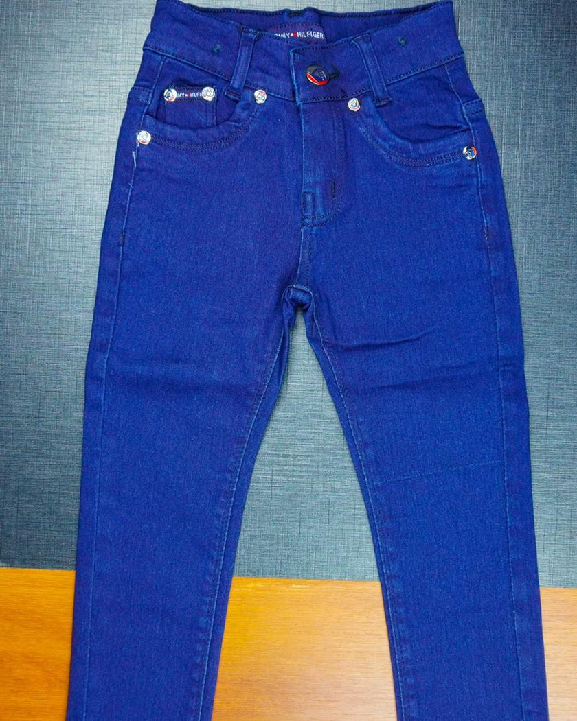 Tommy Hilfiger Classic Blue Slim Fit Jeans for Kids