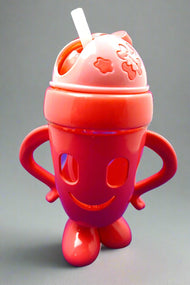 HappySip Smiley Face Kids Sippy Cup - Fun & Functional Drinkware for Toddlers
